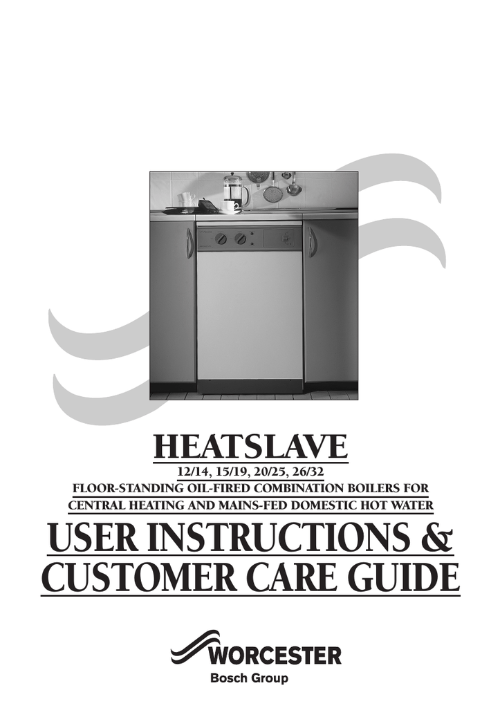 Worcester heatslave 20/25 rso manual