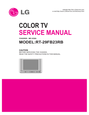 Philips 13-COLORTV Service manual | Manualzz