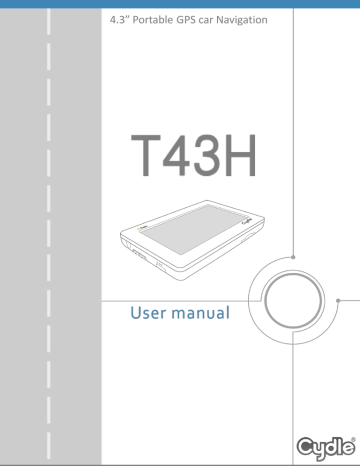 Cydle T43H User manual | Manualzz