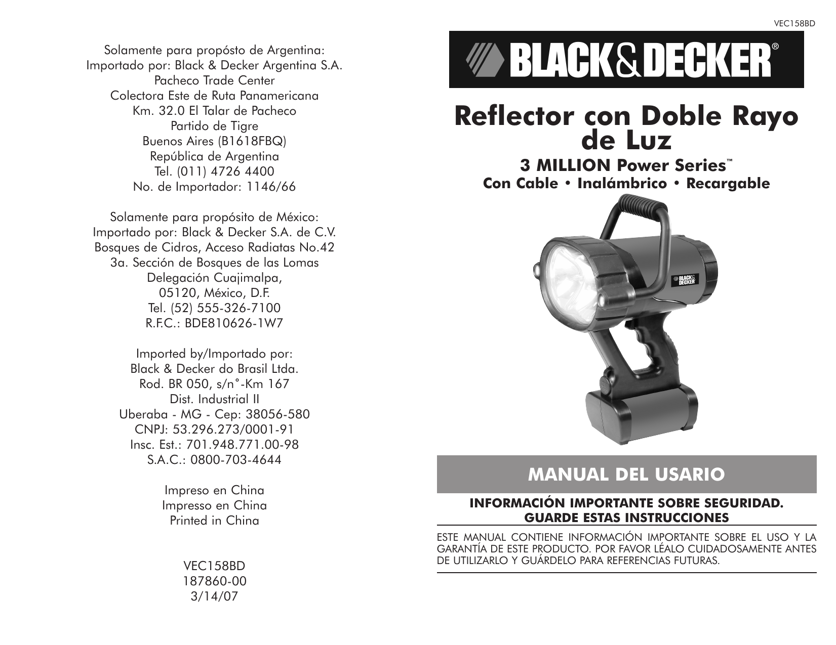 Black Decker Power Series V 2 Million User Manual Manualzz