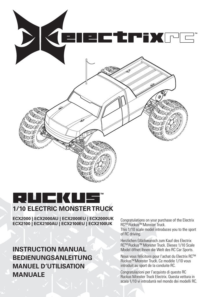 ecx ruckus parts