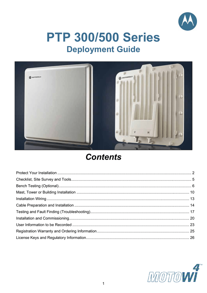 motorola ptp 600 user guide Motorola ptp 600 series manuals | manualslib.