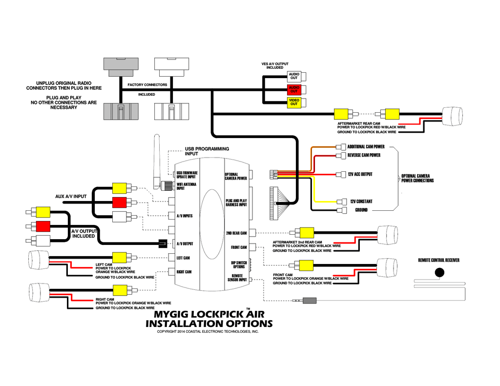 rec radio wiring diagram