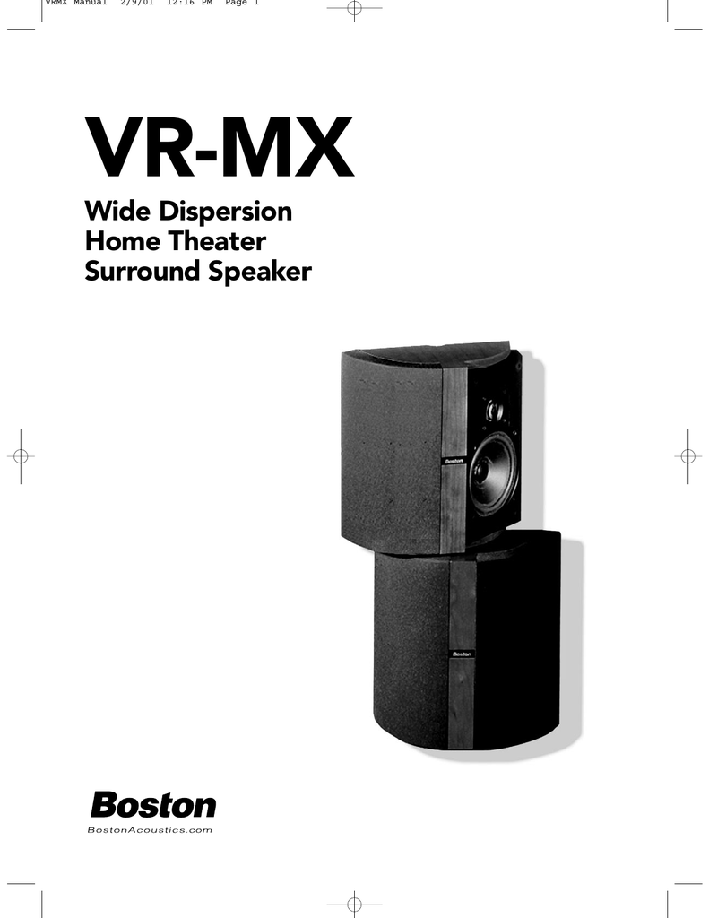 boston acoustics speaker brackets