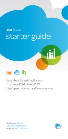AT&T U-verse Starter Guide | Manualzz