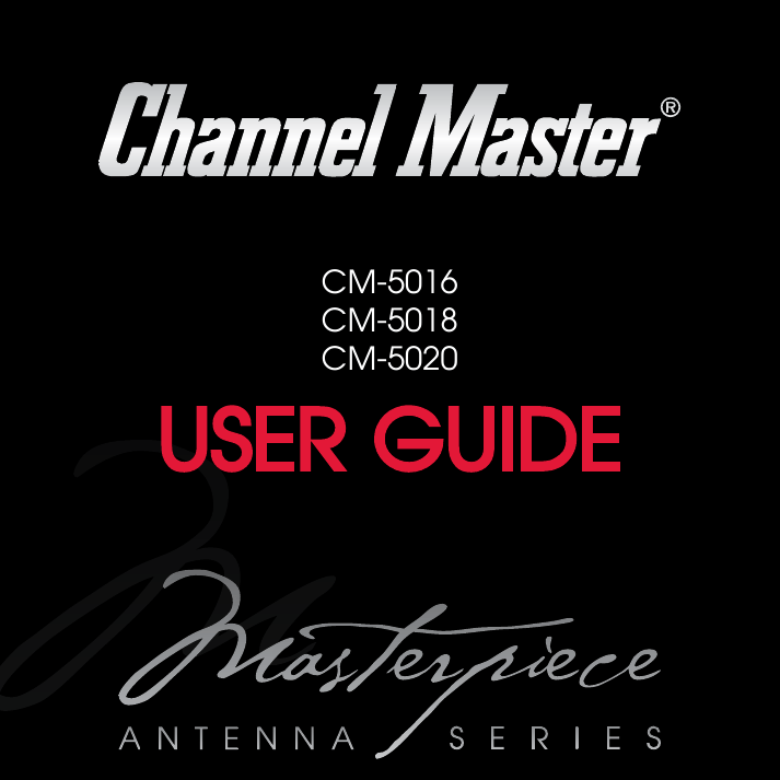 Channel Master Cm 50 User Manual Manualzz