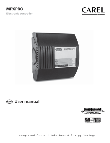 Carel MPXPRO User manual | Manualzz