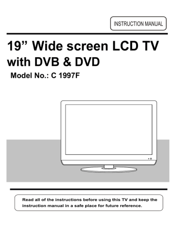 Cello C 1997F Instruction manual | Manualzz