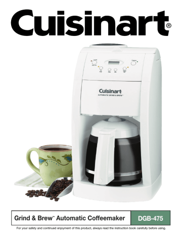 Cuisinart DGB-475BK Grind \u0026 Brew™ 10 