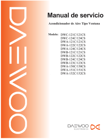 Daewoo DWC-121CS Service manual | Manualzz