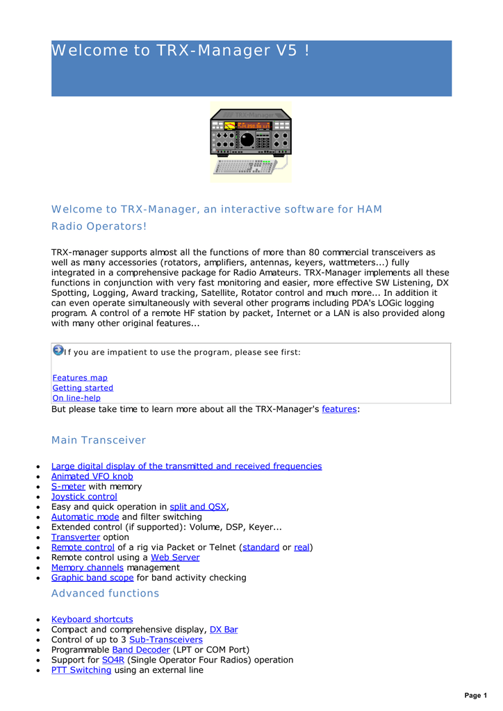 Trx Manager Serial