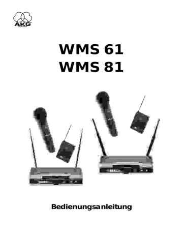 AKG WMS 61 Spécification | Manualzz