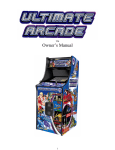 Chicago Gaming Ultimate Arcade 2 Owner`s manual