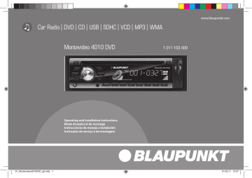 Blaupunkt Dvd Montevideo 4010 Dvd Owner S Manual Manualzz