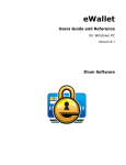 eWallet 8.1 Users Guide and Reference