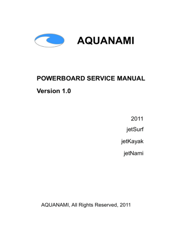 Aquanami Jetkayak Service Manual Manualzz