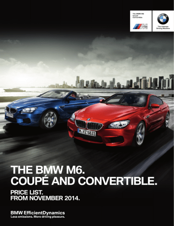 BMW | M6 Convertible | User manual | PDF | Manualzz
