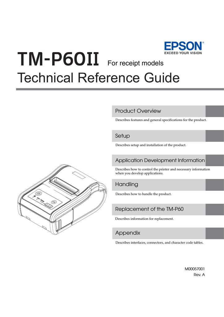 PS-11 P60II /& P80 ACCESSORY NEED TO ALSO PURCHASE EPSON AC//DC POWER SUPPLY