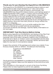 HyperDrive COLORSPACE User Manual
