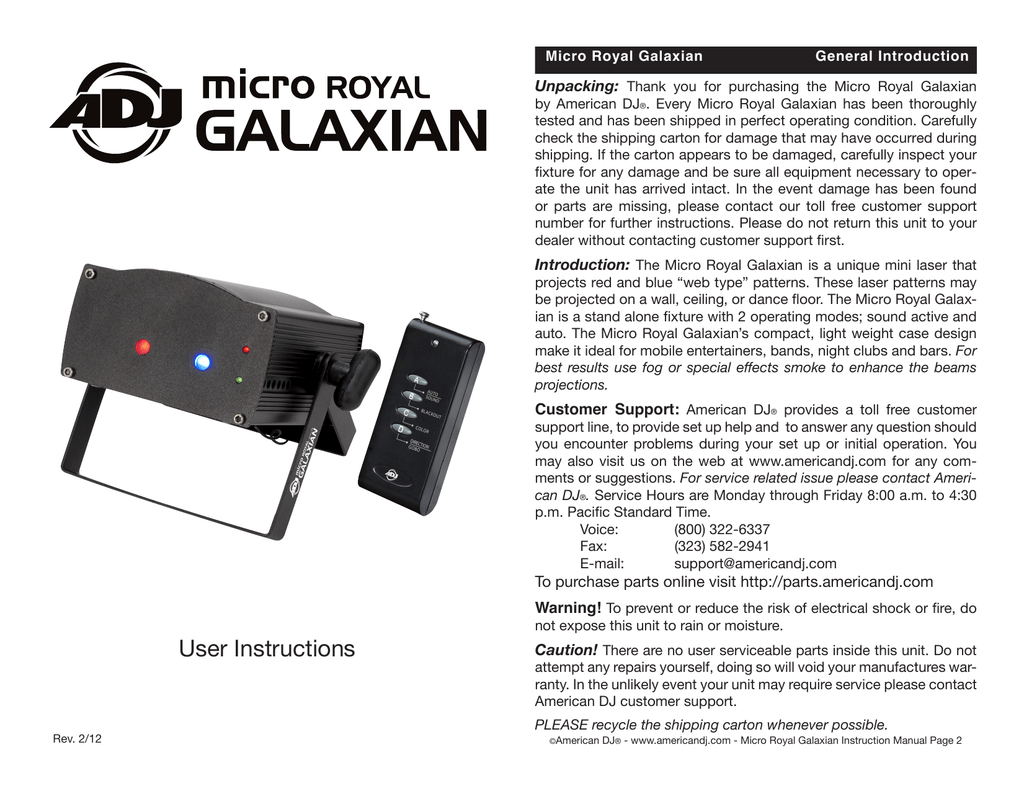 micro royal galaxian