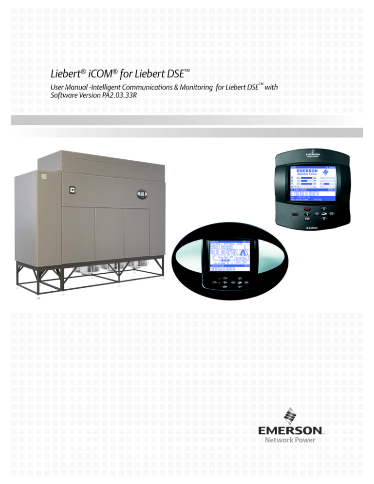 Emerson Liebert ICOM-DO User manual | Manualzz