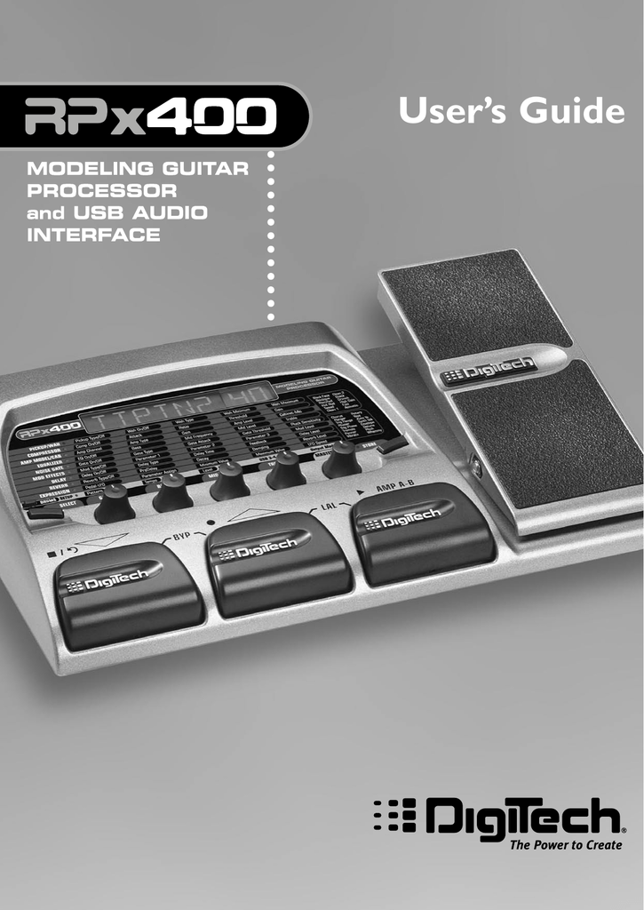 digitech rpx400 phrase trainer