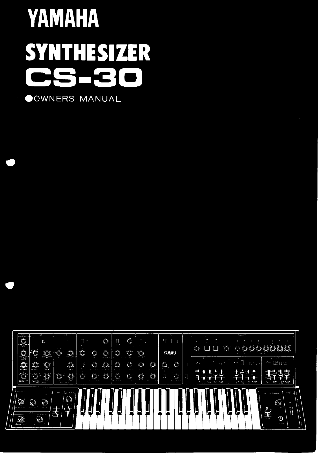 Yamaha Cs 30 Owner S Manual Manualzz