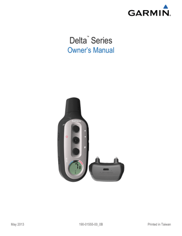 garmin delta xc bark mode