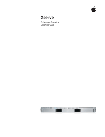 Apple MA409LL/A - Xserve - 1 GB RAM Specifications | Manualzz