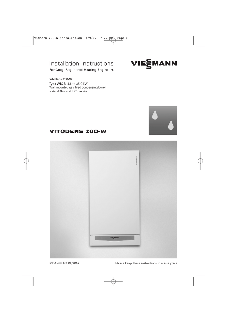Viessmann Vitodens 200 W Wb2b Condensate Seeping Thru Flue Gas Gasket Heating Help The Wall