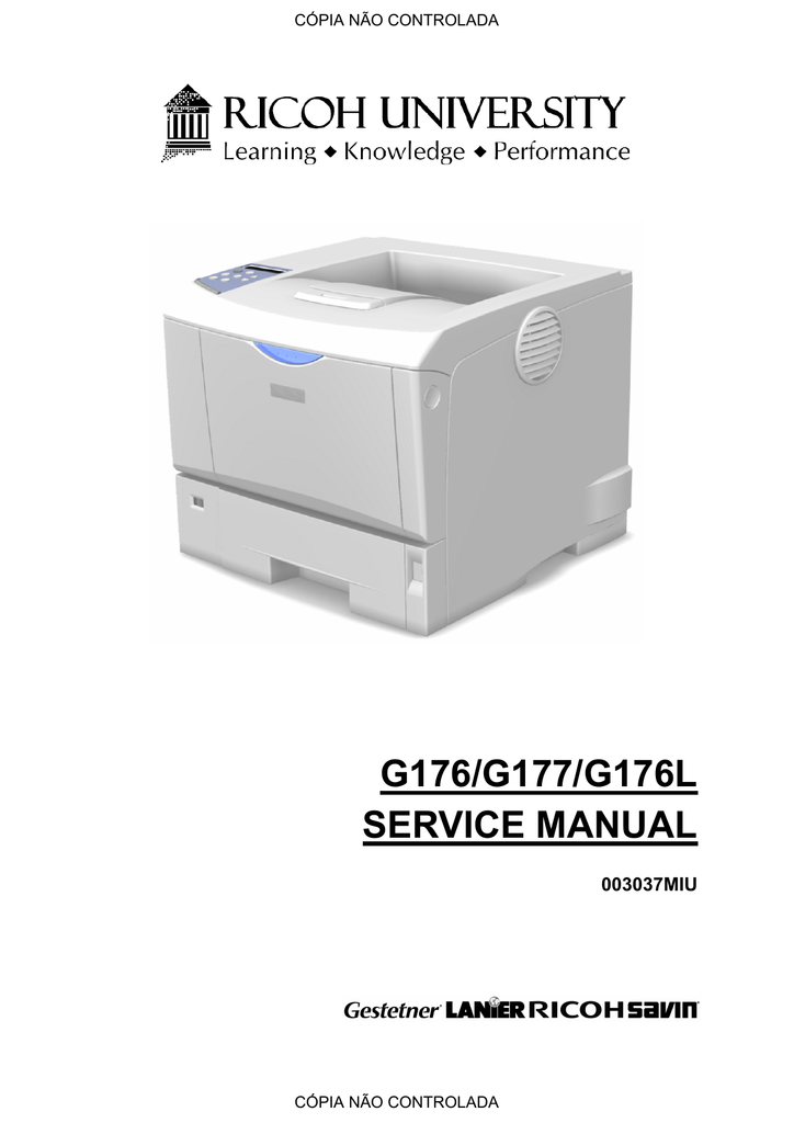 Ricoh Cross Reference Chart