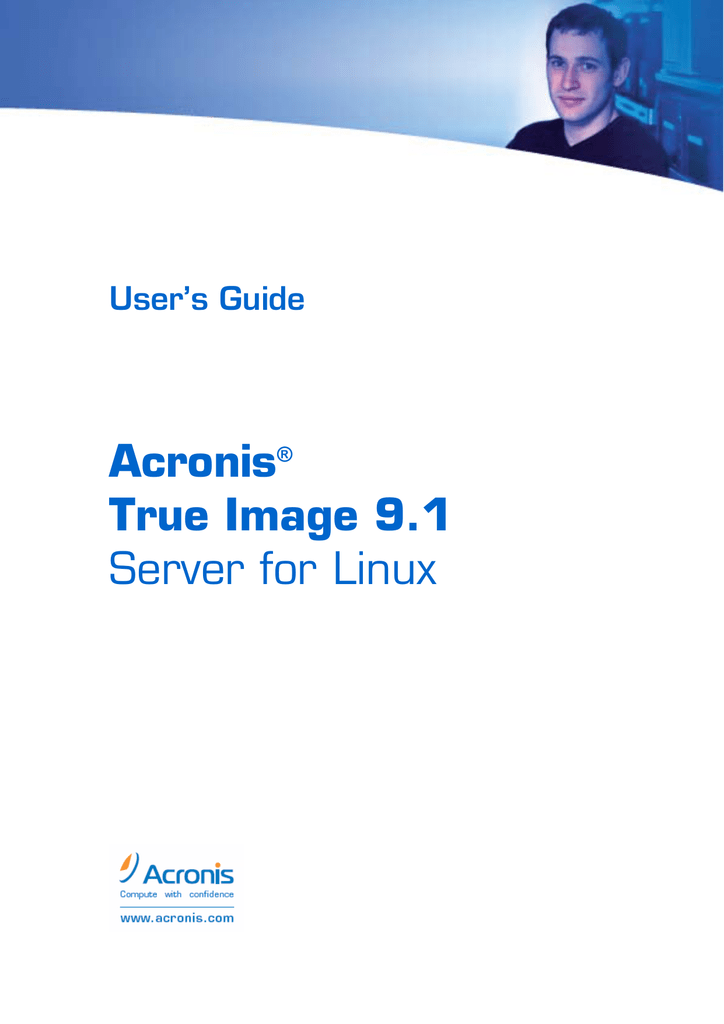 acronis true image enterprise server 9.1 manual