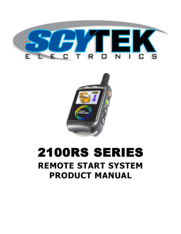 Scytek electronic Galaxy 2100RS-DBP Product manual | Manualzz