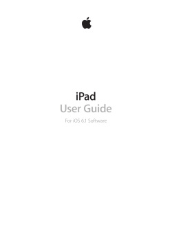 Apple iPad 4 - iOS 6 - Owner's manual, User manual | manualzz.com