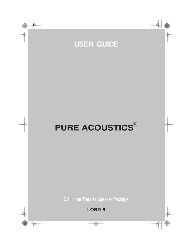 pure acoustics lord 5.1 sound system