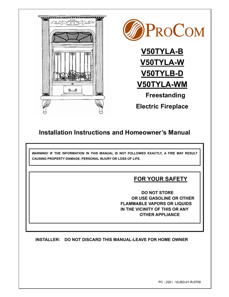 Procom V50tyla Bc Specifications Manualzz Com