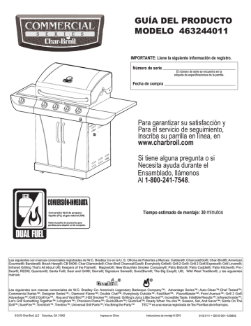 Char Broil 463244011 Bbq And Gas Grill Gu a de instalaci n Manualzz