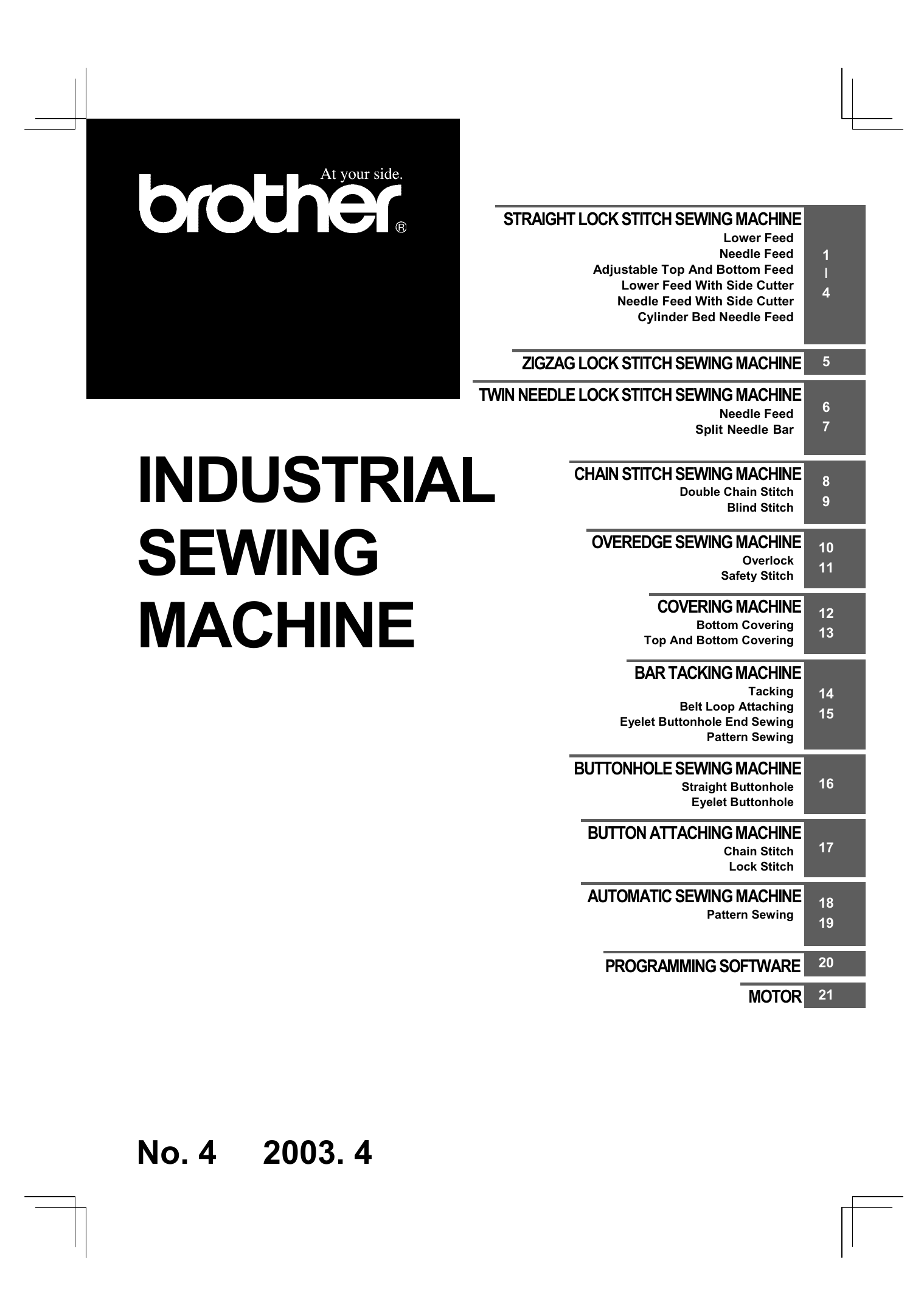 Brother Bas 342f User Manual Manualzz