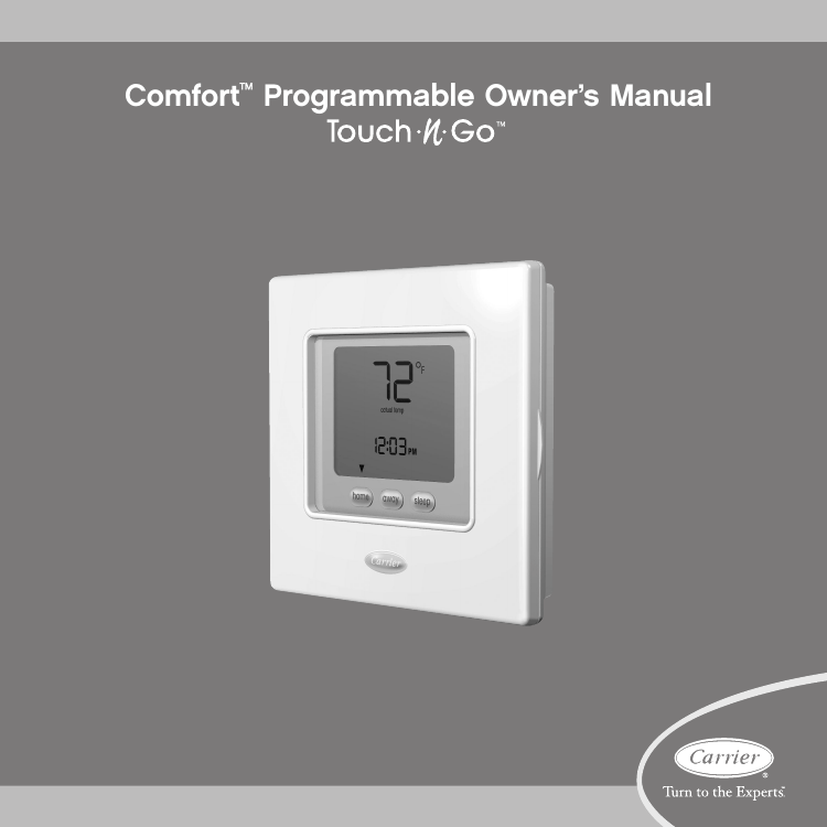 Carrier A07051 Owner S Manual Manualzz