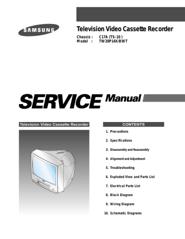 05_Alignment & Adjustment.pdf. Samsung CS21K5 | Manualzz