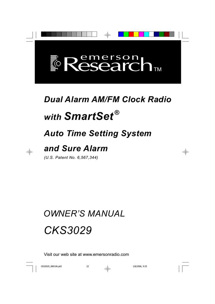 Emerson Cks3029 Owner S Manual Manualzz