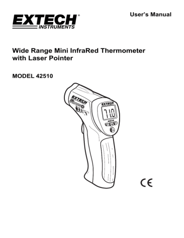 Extech 42510A Wide Range Mini IR Thermometer