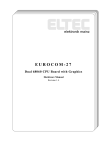 EUROCOM 27 Hardware Manual