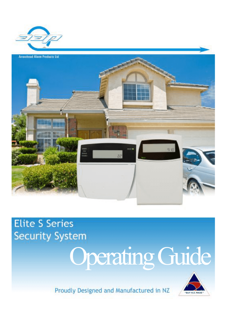 Elite S Operating Guide Arrowhead Alarm Products Manualzz