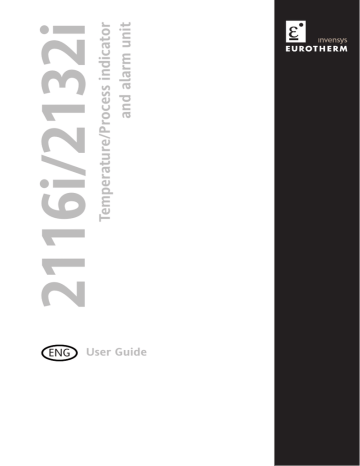 Eurotherm 2132, 2100, 2100i User guide | Manualzz