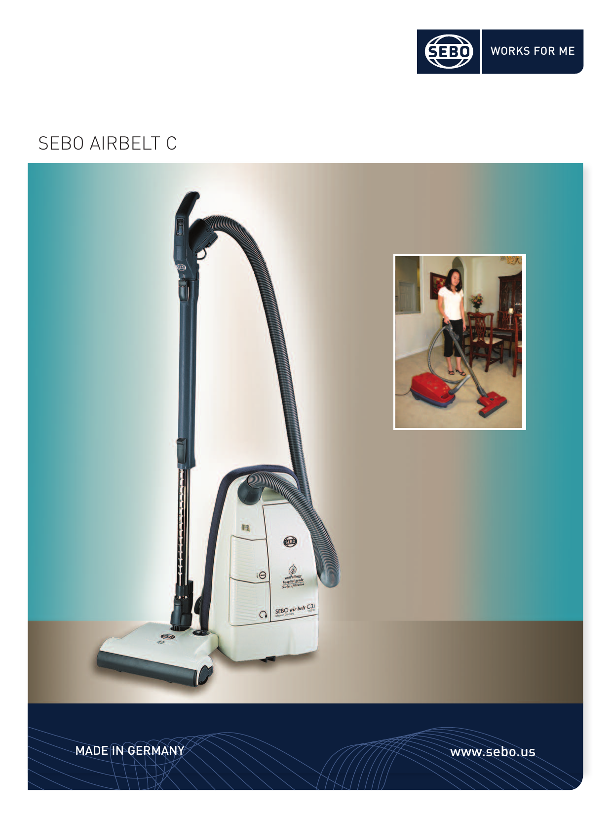 ET-H | User manual | SEBO AIRBELT C 