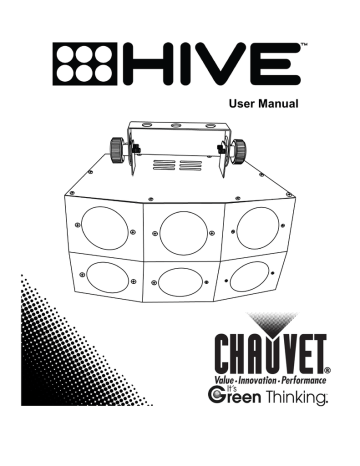 CHAUVET DJ HIVE User manual | Manualzz