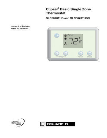 Clipsal 5070THB Series Instruction manual | Manualzz