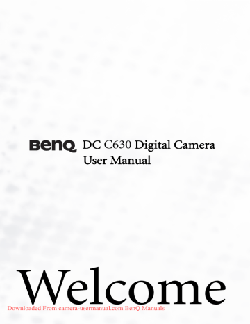 BenQ DC C630 User manual | Manualzz