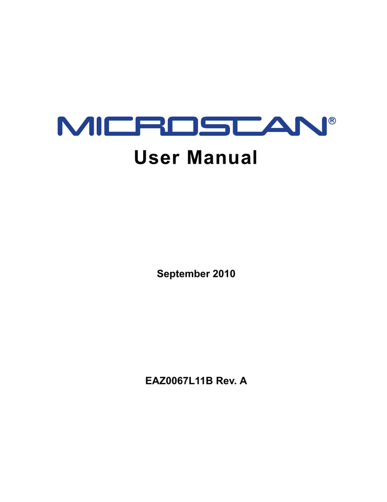 blue point microscan eesc717 user manual